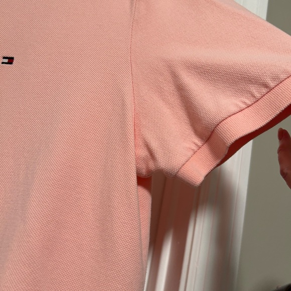 Tommy Hilfiger Men's Pink Polo Shirt - Picture 9 of 12